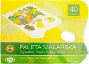 Obrazek Paleta papierowa zrywalna 40 arkuszy