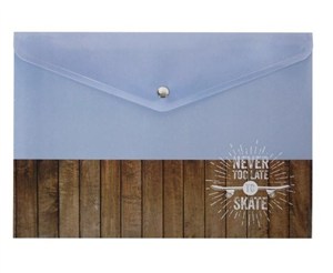 Picture of Teczka A4 na zatrzask Drewno