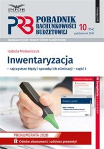 Obrazek Inwentaryzacja - najczęstsze błędy i sposoby ich eliminacji Część 1 Poradnik Rachunkowości Budżetowej 10/2019