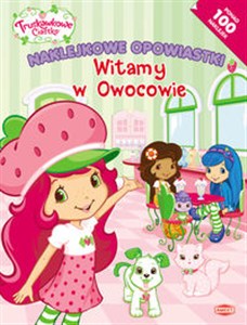 Obrazek Truskawkowe Ciastko Witamy w Owocowie TN2 Naklejkowe opowiastki