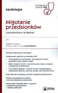 Obrazek Migotanie przedsionków Zagadnienia wybrane W gabinecie lekarza specjalisty. Kardiologia