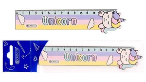 Obrazek Linijka drewniana Jednorożec