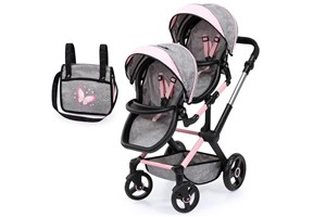 Obrazek Blizniaczy wózek Xeo Twin