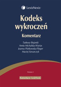 Obrazek Kodeks wykroczeń Komentarz