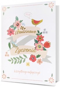 Picture of Karnet B6 Urodziny HM200-2254