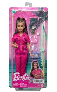 Picture of Barbie Lalka różowy kombinezon HPL76