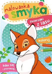 Obrazek Zwierzaki z lasu. Malowanka smyka