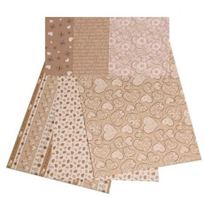 Picture of Karton obustronny 300g 24x34cm 3 akr MIX