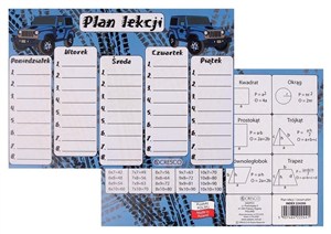 Obrazek Plan lekcji A5 Jeep (25szt)