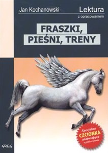 Obrazek Fraszki, pieśni, treny Lektura z opracowaniem