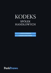 Obrazek Kodeks spółek handlowych z notatnikiem i orzecznictwem