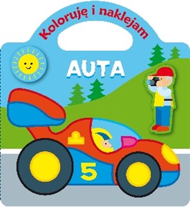 Obrazek Auta Koloruję i naklejam