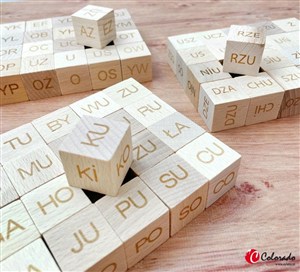 Picture of Pakiet: Klocki edu. - sylaby otwarte, zamknięte...