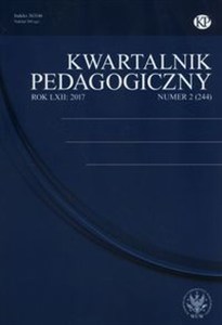 Picture of Kwartalnik Pedagogiczny 2(244)/2017