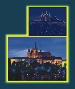 Picture of Puzzle 1000 Praga Wieczorem Neon DINO