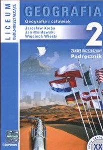 Obrazek Geografia 2 Podręcznik Zakres rozszerzony Liceum ogólnokształcące