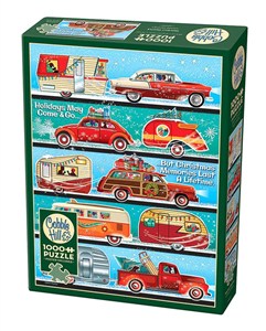 Obrazek Puzzle 1000 Świąteczna podróż G3