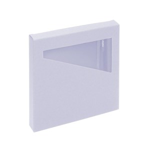 Obrazek Notes z długopisem A6 w pudełku, liliowy, wnętrze: kratka, kropki i linia