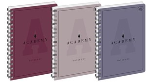 Picture of Kołozeszyt A5 w kratkę 100 kartek 5 sztuk