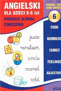 Obrazek Angielski dla dzieci 6. 6-8 lat. Pierwsze słówka. Ćwiczenia