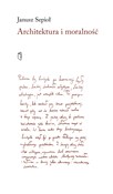 Architektu... - Janusz Sepioł -  Książka z wysyłką do UK