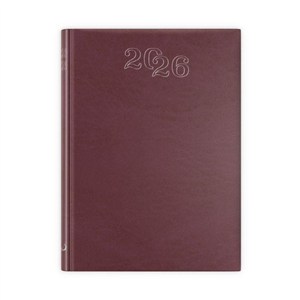 Picture of Terminarz 2026 B7 bordowy