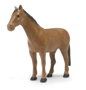 Picture of Figurka konia brąz