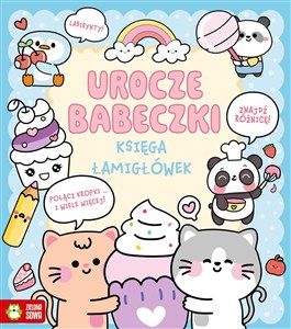 Obrazek Księga łamigłówek. Urocze babeczki