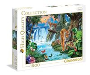 Obrazek Puzzle Tiger's family 1500