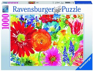 Obrazek Puzzle 1000 Bujność kwiatów