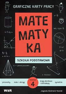 Obrazek Matematyka Graficzne karty pracy dla szkoły podstawowej zestaw 4