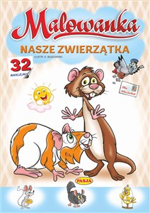 Obrazek Nasze zwierzątka. Malowanka