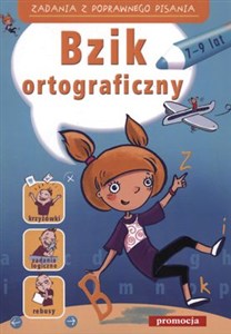 Obrazek Bzik ortograficzny 7-9 lat Zadania z poprawnego pisania
