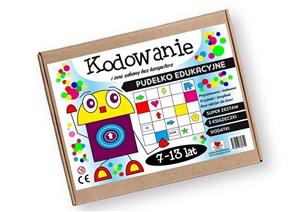 Obrazek Kodowanie pudełko edukacyjne i inne zabawy bez komputera Super zestaw 7-13 lat