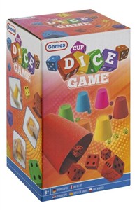 Picture of Gra w kości + 6 kubeczków