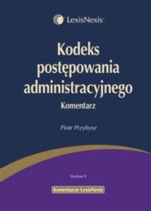 Obrazek Kodeks postępowania administracyjnego Komentarz