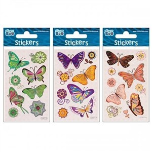 Picture of Naklejki Sticker BOO Motyle 2 mix