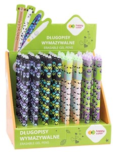 Obrazek Długopis wymazywalny Go alien niebieski (40szt)