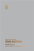 Książka : Notatki tw... - Bolesław Prus