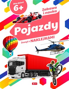 Obrazek Pojazdy Zeszyt z naklejkami