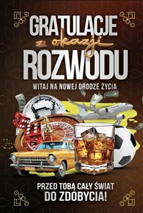 Obrazek Karnet Rozwód Męski z zawieszką