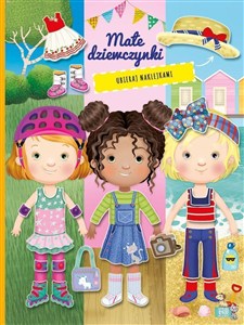 Obrazek Małe dziewczynki. Książeczka z naklejkami