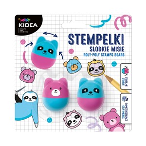 Obrazek Stempelki wańka wstańka Misie Kidea