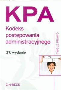 Obrazek Kodeks postępowania administracyjnego