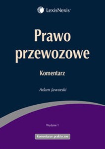 Picture of Prawo przewozowe Komentarz