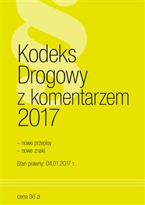 Obrazek Kodeks Drogowy z komentarzem 2017