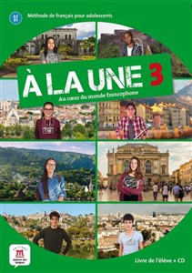 Obrazek A la une 3 podręcznik + CD LEKTORKLETT