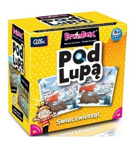 Picture of Brain Box Pod lupą Świat zwierząt