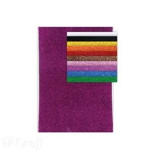 Obrazek Pianka samoprzylepna A4 brokatowa 10szt
