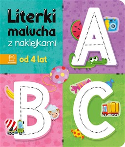 Obrazek Literki malucha z naklejkami. Od 4 lat